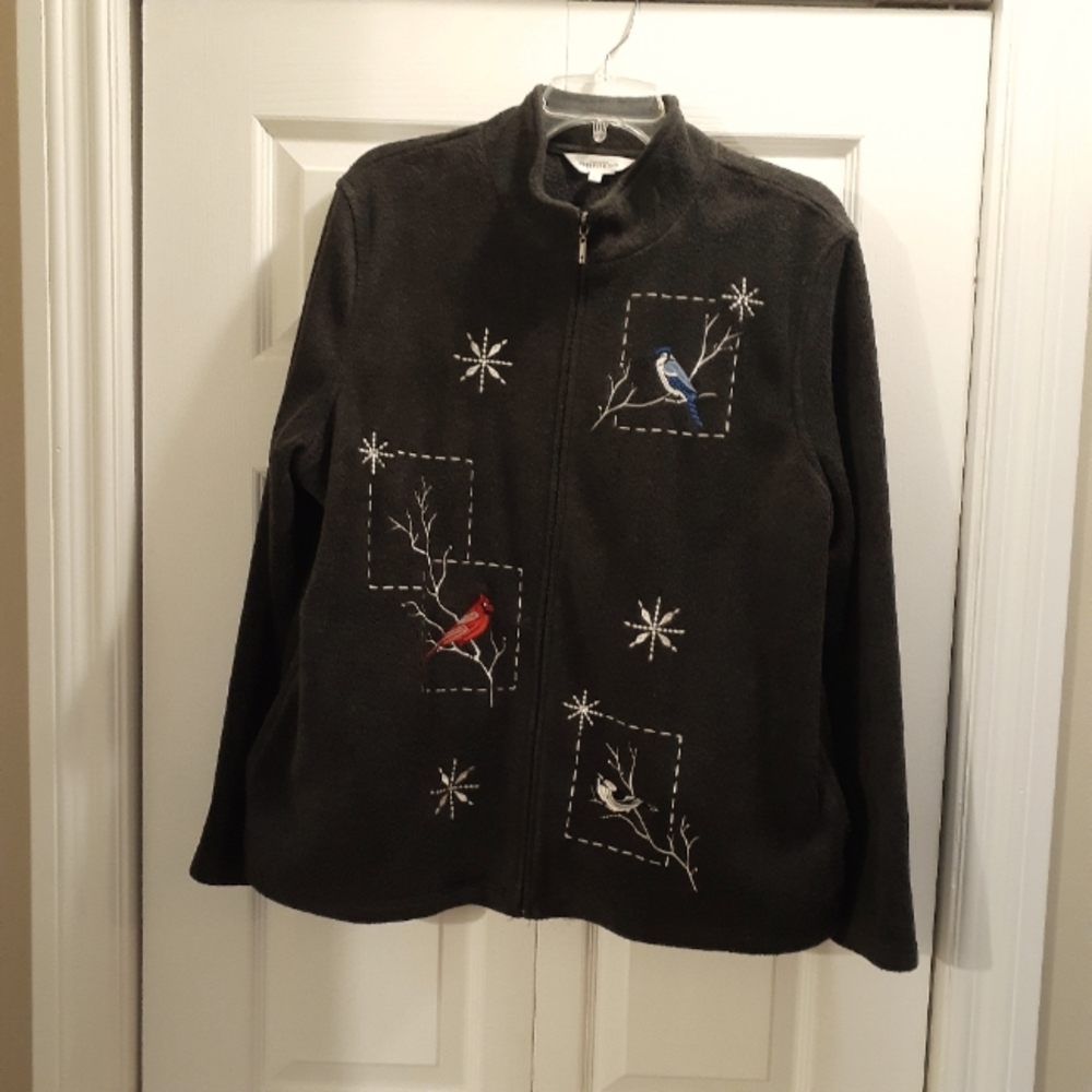 Ladies XL Vintage Northern Reflection sweater jacket